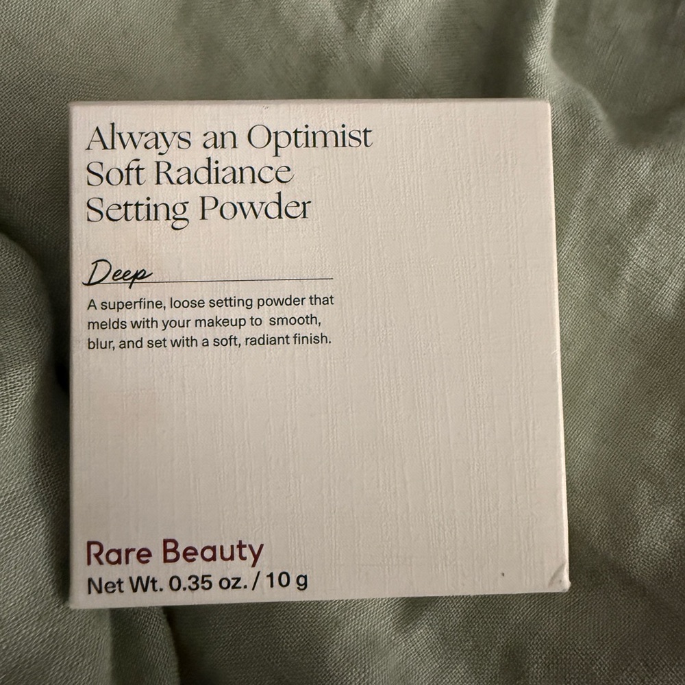 Rare Beauty Always an Optimist Soft Radiance Setting Powder - Deep